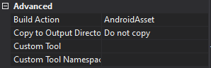 Android Assets Folder